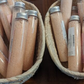 Peppermint & Eucalyptus Bath Salt Tube